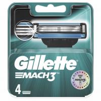 Gillette - Сменные кассеты Mach3 4шт