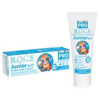 R.O.C.S. - PRO Junior Зубная паста для детей 6-12лет Сливочный пудинг 74г