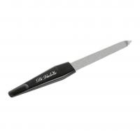 Di Valore - Пилка для искусственных, натуральных ногтей металлическая длина 17,2см черная ручка