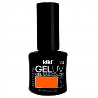 Kiki - Гель-лак для ногтей, тон 33 ярко-оранжевый