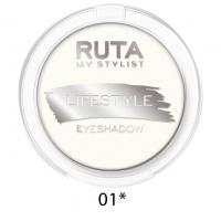 RUTA - Тени компактные Lifestyle, тон 01 белоснежный блик