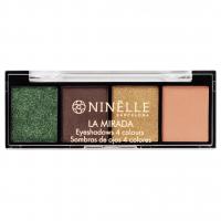 Ninelle - Палетка теней для век La Mirada №506 сияющий зеленый