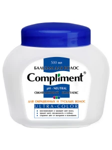 Compliment - Бальзам для окрашенных и тусклых волос Ultra-Color 500мл