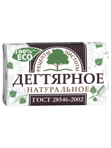 НМЖК - Рецепты чистоты Дегтярное мыло 200г