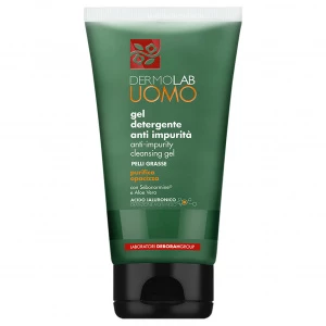DermoLab - UOMO Гель очищающий для жирной кожи Anti-Impurity Cleansing Gel 150мл