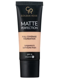 Golden Rose - Тональный крем Matte Perfection Full Coverage Foundation, тон С1