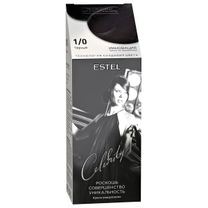 Estel - Celebrity Краска для волос, тон 1.0 черный