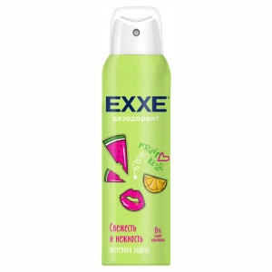 EXXE - Дезодорант спрей женский Свежесть и нежность Fruit Kiss 150мл 