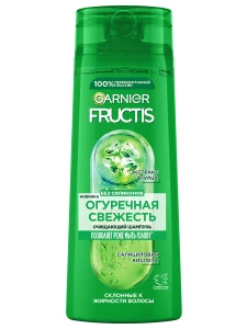 Garnier - Fructis Шампунь очищающий Огуречная свежесть для волос, склонных к жирности 400мл 