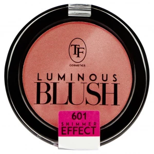 TF cosmetics - Румяна пудровые с шиммер эффектом, тон 601 Розовый лепесток