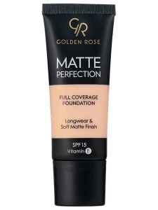 Golden Rose - Тональный крем Matte Perfection Full Coverage Foundation, тон С2