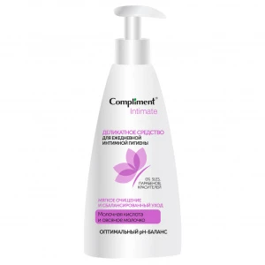 Compliment - Intimate Деликатное средство для ежедневной интимной гигиены 250мл