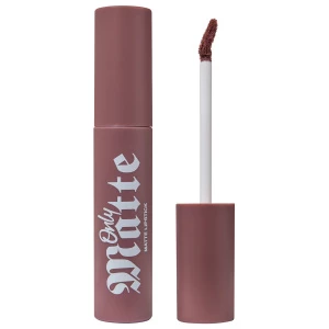 Beauty Bomb - Матовая жидкая Помада для губ Only Matte, тон 01 Polly светло-коричневый пыльный нюд