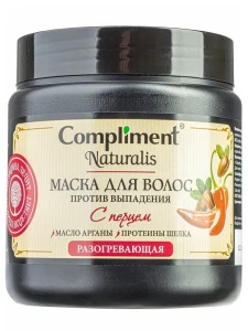 Compliment - Naturalis Маска для волос с перцем Против выпадения 500мл