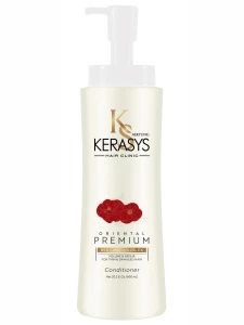Kerasys - Oriental Premium Кондиционер для волос с камелией Объём и восстановление 600мл