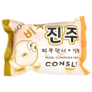 Consly - Мыло освежающее с экстрактом жемчуга Refreshing Pearl Soap 150г