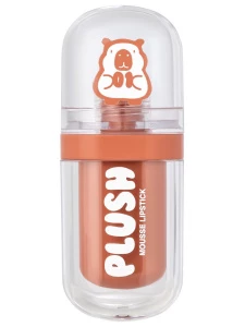 Beauty Bomb - Помада для губ муссовая Plush, тон 01 soft toffee / светлый персиковый