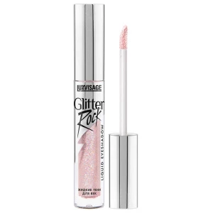 LuxVisage - Жидкие Тени для век Glitter Rock, тон 306 Galaxy Rose