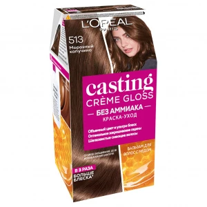 L'Oreal Paris - Casting Creme Gloss Краска-уход, тон 513 морозный капучино
