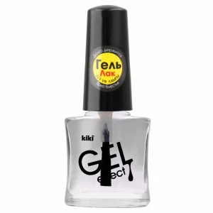 Kiki - Лак для ногтей Gel Effect, тон 042 прозрачный