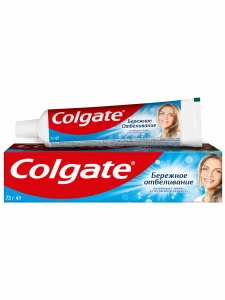 Colgate - Зубная паста Бережное отбеливание 50мл 