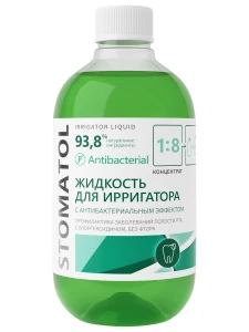 Stomatol - Жидкость для ирригатора Antibacterial с антибактериальным компонентом 500мл