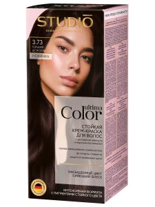 Studio Professional - Ultima Color Стойкая Крем-краска для волос, тон 3.73 горький шоколад