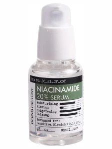 Derma Factory - Сыворотка для лица с ниацинамидом Niacinamide 20% Serum 30мл