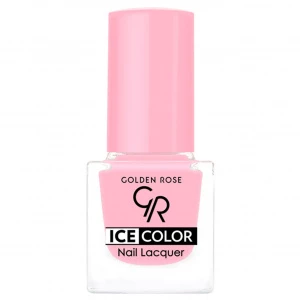 Golden Rose - Лак для ногтей Ice Color mini, тон 135 розовый вечер