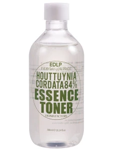 Derma Factory - Тонер для лица с экстрактом хауттюйнии Houttuynia Cordata 84% Essence Toner 300мл