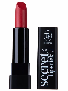 TF cosmetics - Матовая Помада для губ Matte Secret, тон 935 Red salsa/Красная сальса