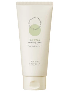 Missha - Пенка для умывания с зеленым чаем Creamy Latte 172мл