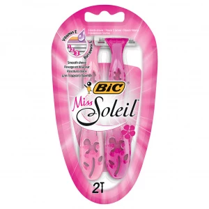 Bic - Станки для бритья Miss Soleil Pink одноразовые 2шт