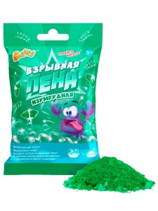 Baffy - Взрывная пена для ванны Изумрудная 50г