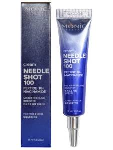 Monic Beauty - Крем с микроиглами и комплексом 10-ти пептидов Needle Shot 100 15мл