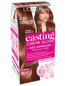 L'Oreal Paris - Casting Creme Gloss Краска-уход, тон 635 шоколадное пралине