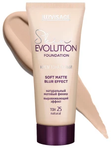 LuxVisage - Тональный крем Skin Evolution Soft Matte Blur Effect, тон 25 natural