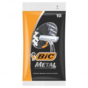 Bic - Станки для бритья Metal одноразовые 10шт 