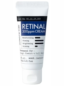 Derma Factory - Крем для лица укрепляющий с ретиналем Retinal 300ppm Cream 30мл