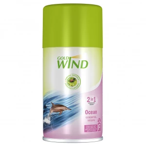 Gold Wind - Освежитель воздуха Ocean 230мл сменный баллон