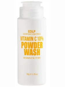 Derma Factory - Энзимная пудра очищающая с витамином С Vitamin C 10% Powder Wash 50г