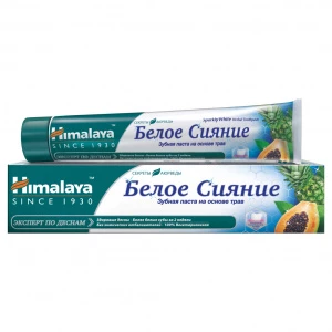 Himalaya Since 1930 - Зубная паста Отбеливающая Белое сияние Sparkly White 75мл