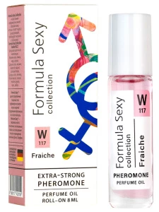 Formula Sexy - Парфюмерное масло с феромонами для женщин Formula Sexy Collection Fraiche W117 8мл