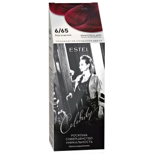 Estel - Celebrity Краска для волос, тон 6.65 бургундский