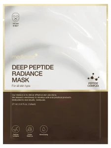 Medicube - Тканевая маска для сияния с пептидами Deep Peptide Radiance Mask 27г