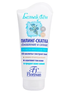 Floresan - Белый лён Пилинг-скатка 150мл