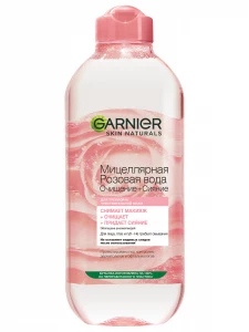 Garnier - Skin Naturals Мицеллярная Розовая вода Очищение+Сияние для тусклой и чувствительной кожи 400мл