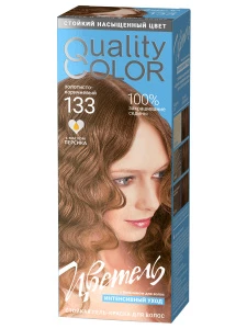 Estel - Quality Color Гель-краска для волос Цветель, тон 133 золотисто-коричневый