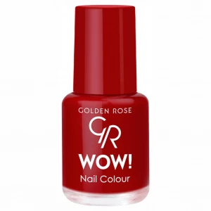 Golden Rose - Лак для ногтей WOW, тон 051 алая эмаль