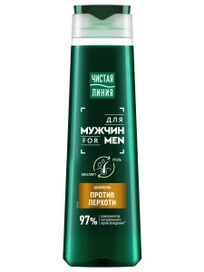 Чистая линия - For Men Шампунь для мужчин От перхоти Эвкалипт и уголь 400мл